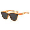 New retro sports eye protection, cycling windproof goggles, hollow mirror legs, curved sunglasses