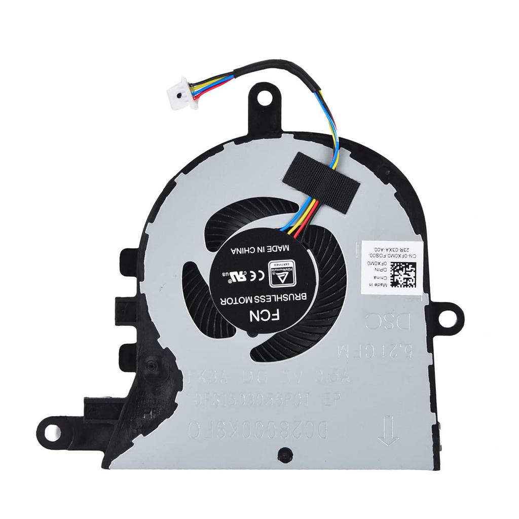 Replacement CPU Cooling Fan for Dell Inspiron 15 5570 5575 3580 3593, Inspiron 17 3780 3793, Latitude 3590 L3590 E3590 Series Laptops. Part Number: