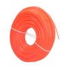 100m Trimmer Cord 2.4mm Square Nylon Cord Gasoline Brush Cutter Cord Replacement Part