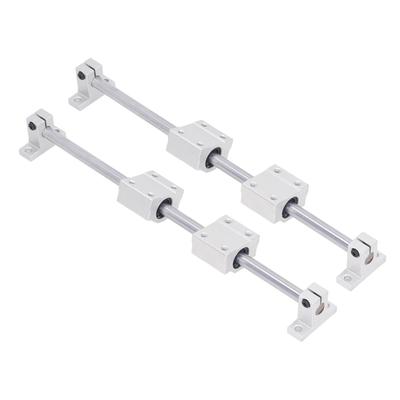 Linearlager Gleitsatz Schienenwellen-Kit CNC-Teile für elektronische Geräte Führungsstangen 10‑300
