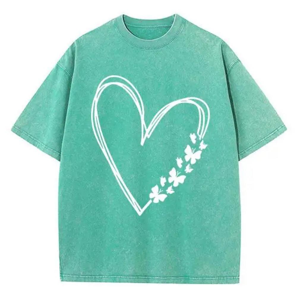 Happy Doll Bear Slogan Design T-Shirt Homme Shoulder Drop Kawaii T Shirts Novelty Tshirt Normcore Cool Short Sleeved