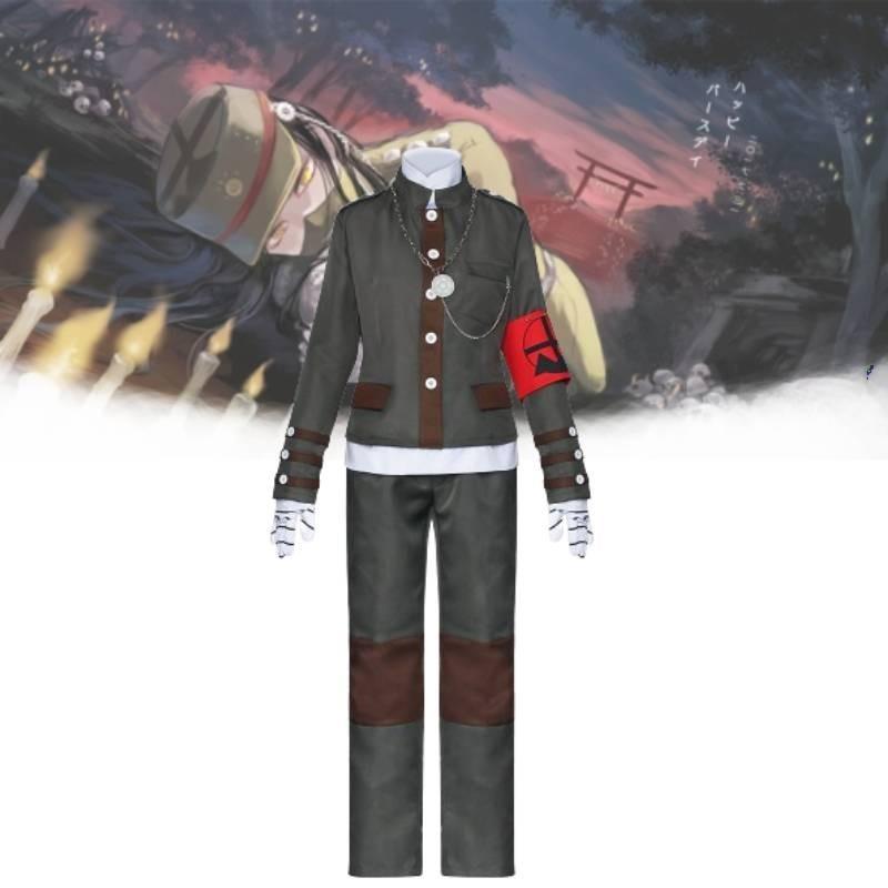 New Danganronpa Shinguji Cosplay Costume Set Anime Game Uniform