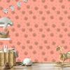 Wallpaper Small Coral Flowers for Living Room and Bedroom 50x1000
