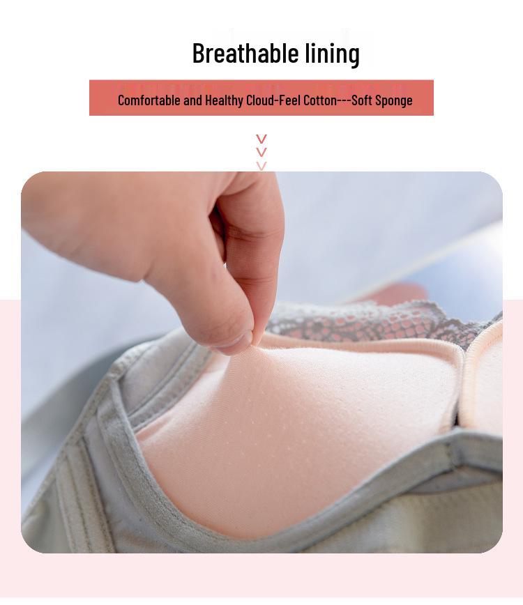 [Bukong Cup] Medium-Thin Wireless Bra for Small and Flat Chests – Women's Sexy, Breathable, and Supportive