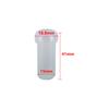 Transparent Flowers Plants Nutrition Tube With Cap Clear Fresh-Holding Floral Water Pipe Keep Plants Alive Hydroponic Container