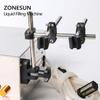 ZONESUN ZS-KC280II Double Head Microcomputer Automatic Water Liquid Filling Machine for Medicine Peroxide Heat Resistance