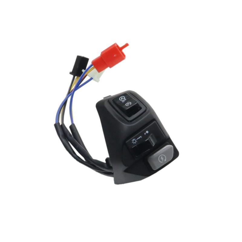 LMoDri Motorcycle Controller Switches Horn Turn Signal Fog Lamp Light Start Handlebar Switch Buttons For Yamaha NVX155