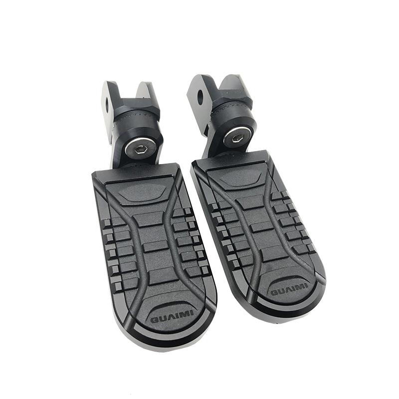 Front&Rear Adjustable Footrest Rotatable Passenger Foot Pegs Rests For BMW R1200GS R1250GS LC ADV R 1250 GS Adventure 2014-2023