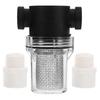 Portable Pipeline Filter Water Filter for Garden PVC Mesh Strainer