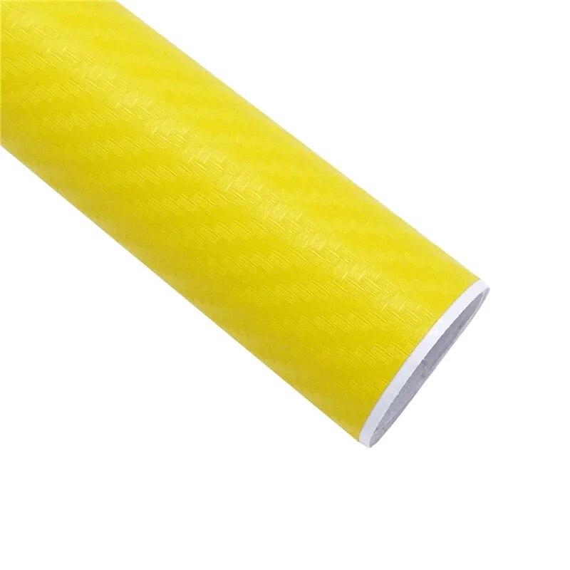 127cmX20cm 3D Vinylová fólie z uhlíkových vláken Samolepky na auto Vodotěsný Car Styling Wrap Auto Vozidlo Detailing Doplňky pro auto Motocykl