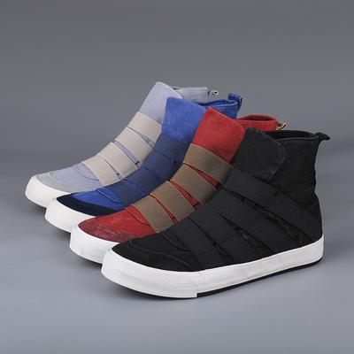 Neue Herrenschuhe Koreanische High-Top-Schuhe Canvas-Schuhe Herren Freizeitschuhe Leicht