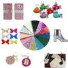 7 Sheets 20x30cm Bundle Self Adhesive Glitter Fabric for Stairs Wallpaper Sticker Border Festival Decoration Crafts DIY Handmade