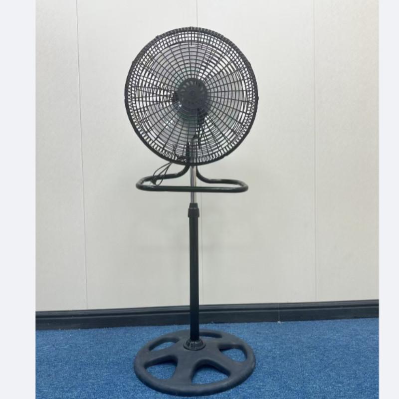 18 Inch Silent Floor Fan Household High Wind Air Circulation Fan Vertical Shaking Head Electric Fan