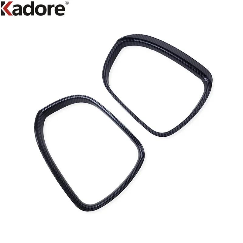 Rearview Mirror Eyebrow Cover Trim For Mitsubishi Outlander   2024 2025 Car Side Mirror Sun Rain Visor Frame Accessories