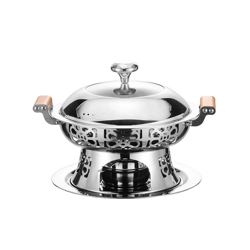 

Kangfutao Commercial 304 Stainless Steel Alcohol Hot Pot Stove