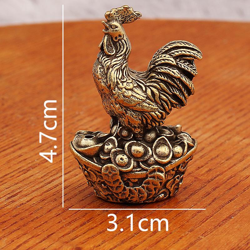 

Латунная подставка для благовоний в виде дракона зодиака