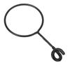 Iron Pole Mounted Storage Holder Black Pole Mounted Storage Rack  Outdoor Activities Camping
