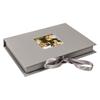 Gift Box - FB-112-B - Soft Cover - 6x6 Cm Photo Window - Fabric Loop