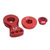 25T Servo Saver Adjust Aluminum Alloy Universal Servo Arm Replacement for 1 10 RC Cars M 29.5mm Length Red