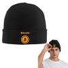 Bitcoin BTC Crypto Currency Warm Knitted Cap Fashion Bonnet Hat Autumn Winter Outdoor Beanies Hats for Unisex Adult