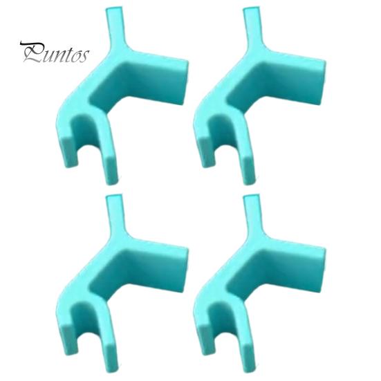 4 шт штабелер для лотков сверхмощный пластиковый компактный морозильник сушильный шкаф кладовая штабелируемый лоток органайзер для листов печенья держатель аксессуары 4pcs синий 548₽