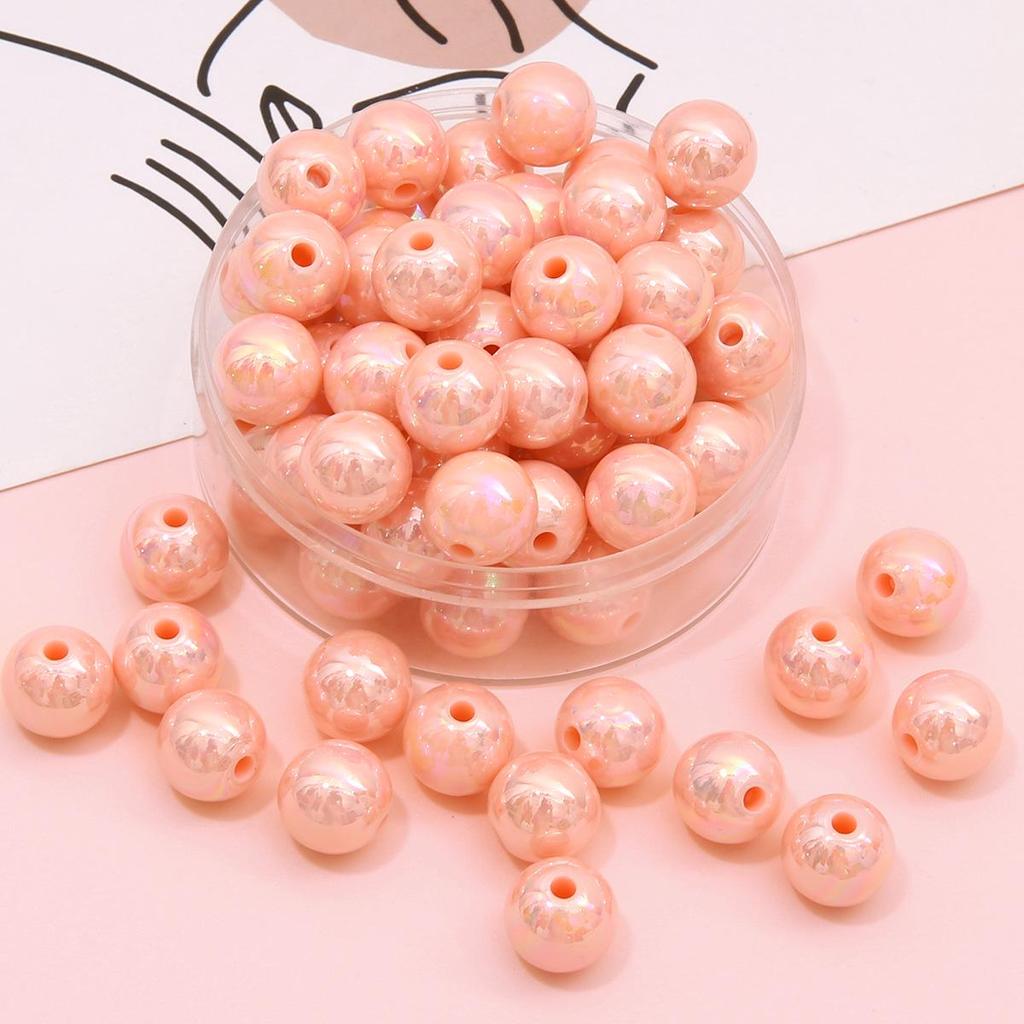 Colorful Loose Beads for DIY Bracelets, Phone Charms, Key Chains, and Jewelry Accessories