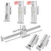 6 Pcs Auto Spark Wrench Kit 14mm 16mm Flexible Spark Socket Set With T-Handle For Auto And Motorcycle Car Repair Tools