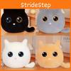 Cartoon Plush Kitten Toy Cute Black And White Doll Girls Office Cushion Sofa