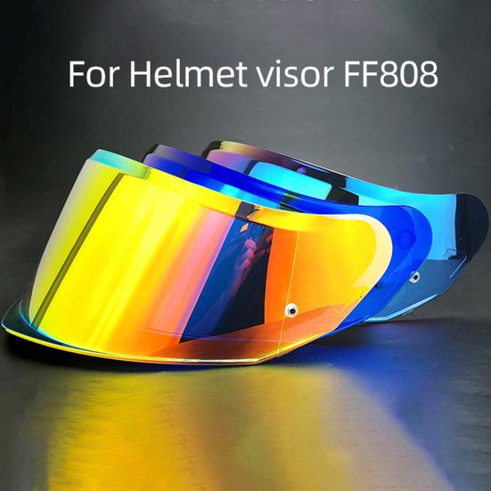 Motorcycle Helmet Visor for FF808 Helmet Anti-UV Day Night Universal Riding Cycling Full Face Helmet Lens Shield Replacement Helmet Accessories