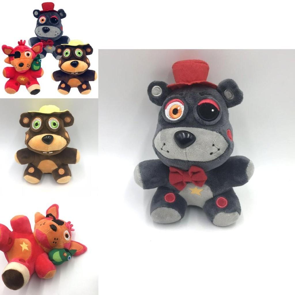 Rozkošná plyšová hračka Fnaf Five Nights At Freddy's, plyšák, medvěd, Foxy, sběratelský dárek