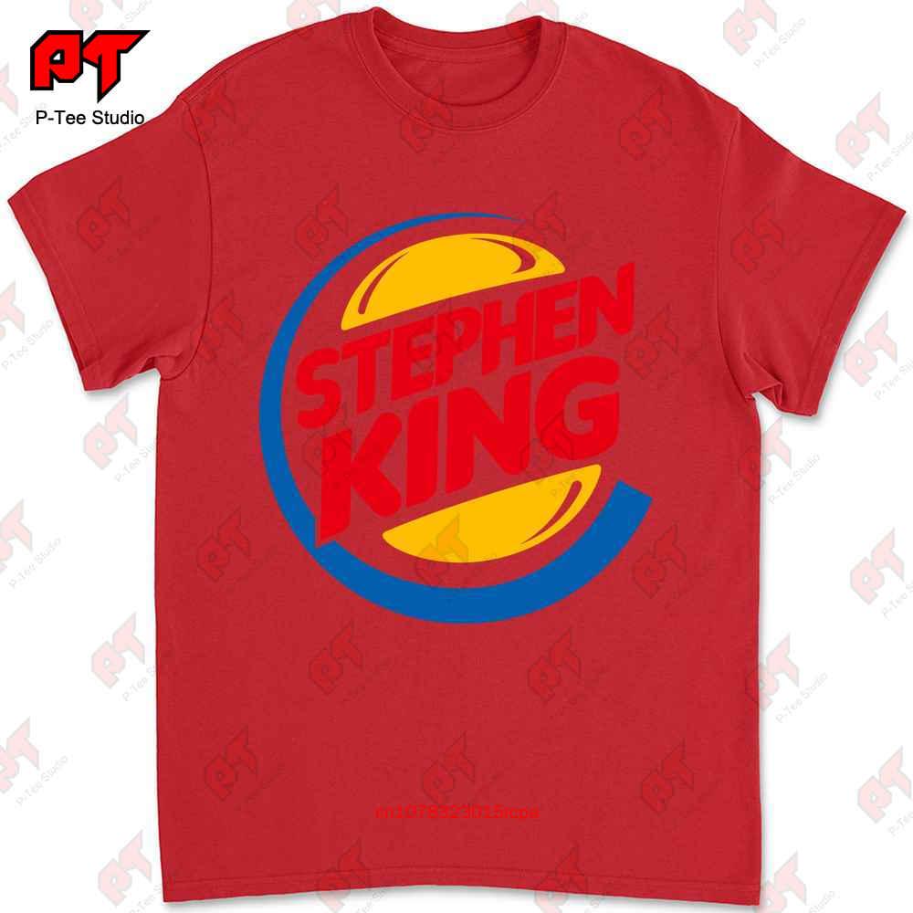 Stephen King Burger T-shirt Tee L4LI
