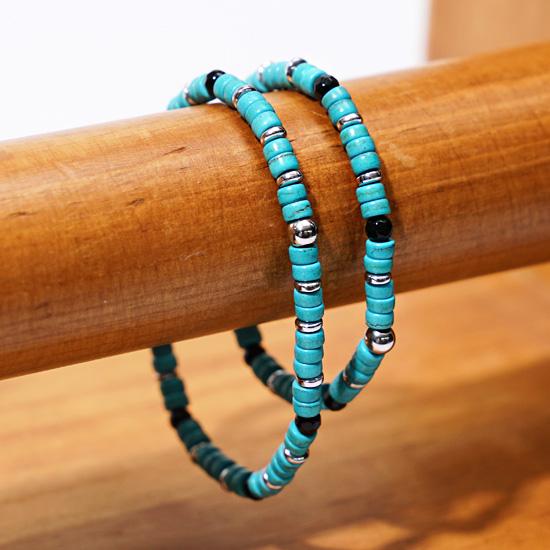 Jbans Classic Offsky Mix Gemstone Bracelet (C1902-Ac573_Skb)