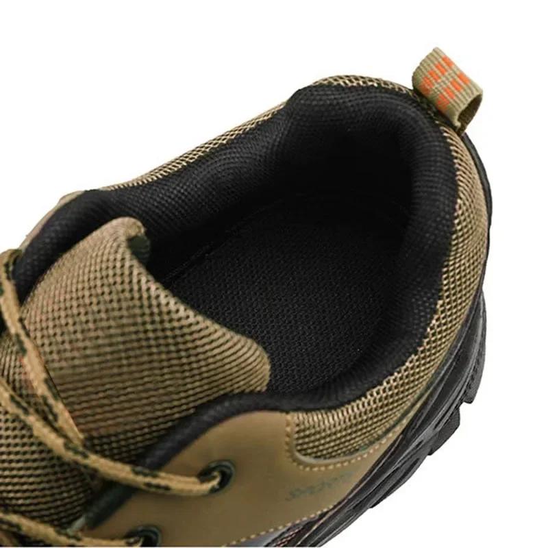 Fashion Men's Climbing Sneakers Outdoor Leisure Running Sneakers for Men Breathable Wading Soft Bottom Non-slip Trekking Travel Sneakers