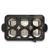 Cuiseur à oeufs - LIVOO - DOC290 - 400W - 6 œufs - Acier inoxydable - Maintien au chaud - Support à œufs, couvercle et verre doseur