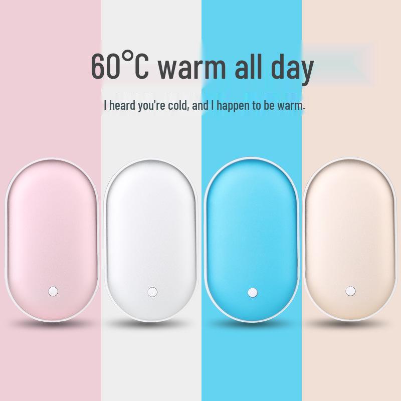 2025 Dual-Function Rechargeable USB Hand Warmer with Custom Logo Option
