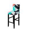 Stretch Bar Stool Covers Stretch Bar Stool Chair Covers, Counter Height Chairs Covers for Kitchen Dining Room Cafe Furniture