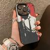 Death Note Kira Yagami Dark Anime  Phone Case For iPhone 17,16,15,14,13,12,11 Plus,Pro Max,XS,Colored Silver Plated Inside Cover