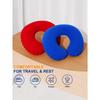 Inflatable U-shaped Pillow, Portable Folding Neck Pillow for Travel, Suitable for Travel