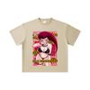 260 GSM Double Yarn 32 Count 100% Cotton Pokemon V14 Jessie Waifu Print Unisex Heavy Cotton T Shirt