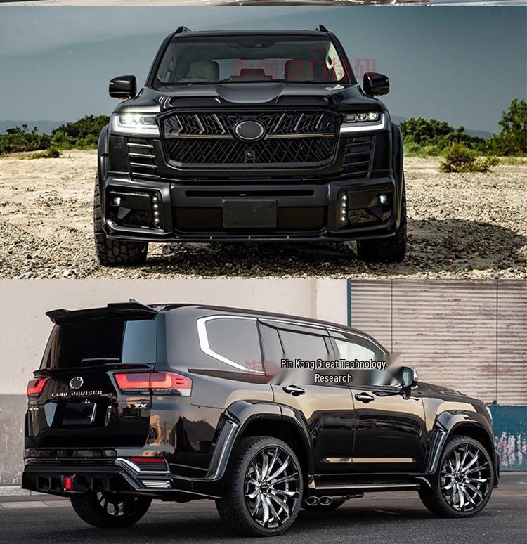 22-23 Land Cruiser LC300 WALD Front & Rear Bumper, Grille, and Fender Flares Upgrade Kit