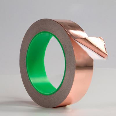 Double Guide Copper Foil Tape with Conductive Adhesive for EMI Shielding Slug Repellent Paper