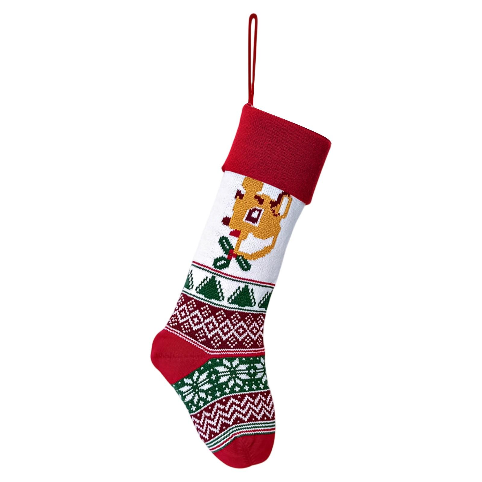 

Рождественские носки, конфетный мешок, рождественская подвеска, подарочный мешок One Size