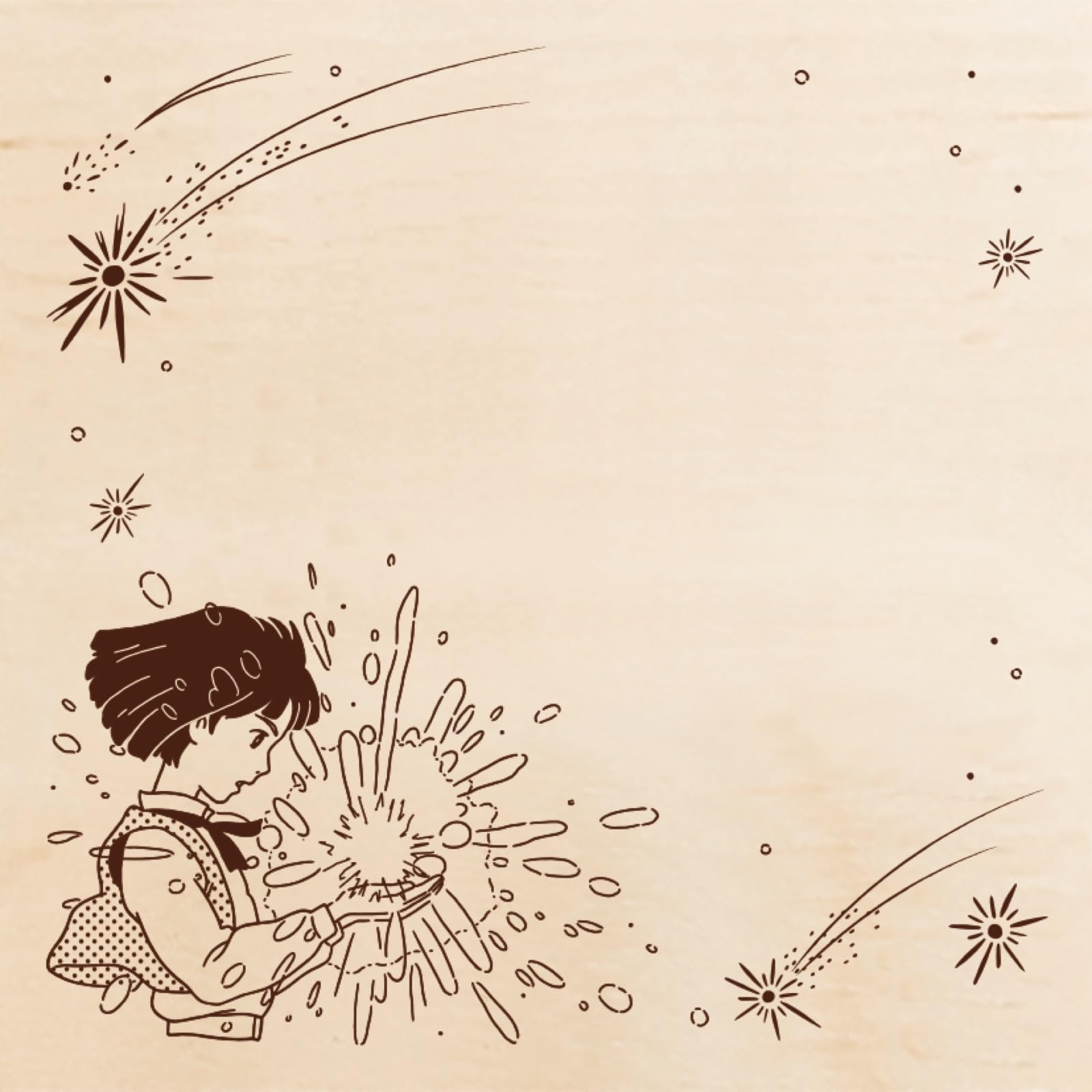 Бевли Студия Гибли Цветная Движущаяся Печать, Встреча, Ходячий Замок, TSW-195