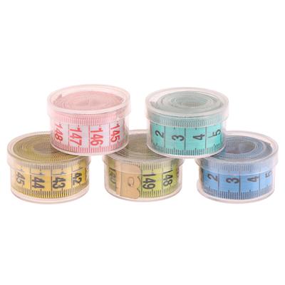 Sewing Measuring Tape Soft Random Color 150Cm/60" Body Measuring Ruler Sewing Tailor Tape Measure Centimeter Meter