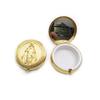 Retro Saint Benedict Jewelry Box Round Jewelry Storage Box  Accessories Storage