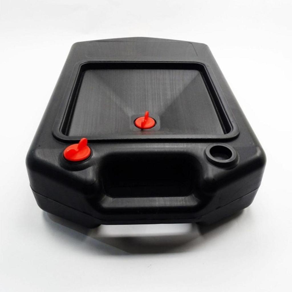Oil Drain Container with Carrying Handle Vehicle Auto Oil Drip Catcher Pan Anti