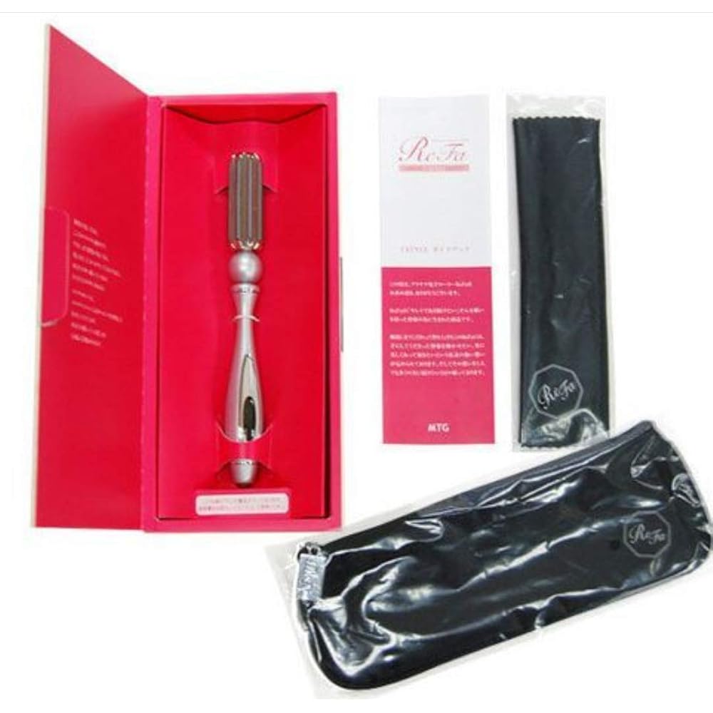 ReFa I STYLE Platinum Electronic Roller Facial Massager with Ergonomic Design and Compact Size