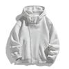Minimalist Zipper Hooded Sweatshirt Men and Women 2026 Spring and Autumn Jacket Cardigan Loose Heavyweight Jacket Breathable Work Casual Jacket