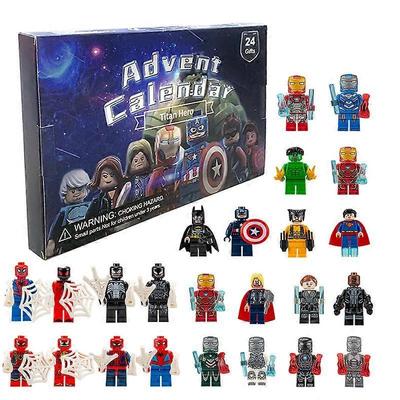 Anime Adventní kalendář 24ks/sada Akční figurky PVC Model Vánoční adventní kalendář Odpočítávací hračka Dárek