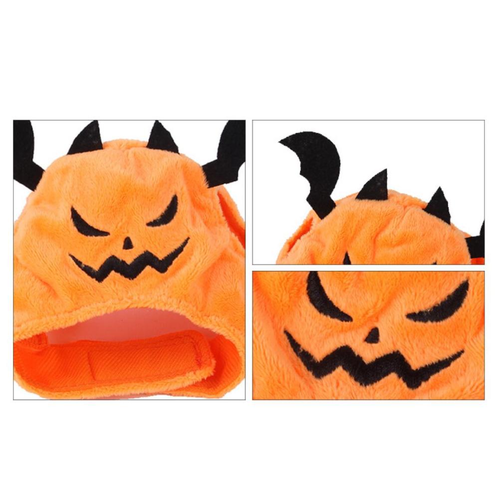 Halloween Cat Dog Cosplay Bat Hat Cute Pet Cosplay Party Costume Cat Dog Dress Up Bat Hat